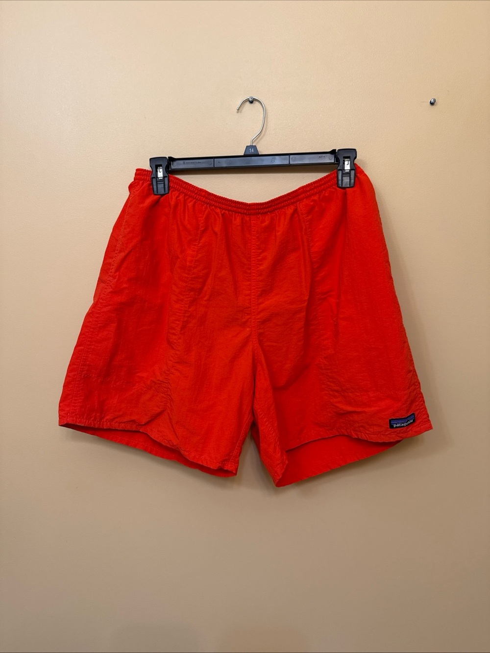 Patagonia Bright Orange Outdoor Shorts
